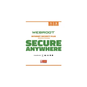 Click to open expanded view Webroot Internet Security Plus 2022 | 3-Device | 1-Year Subscription | Download